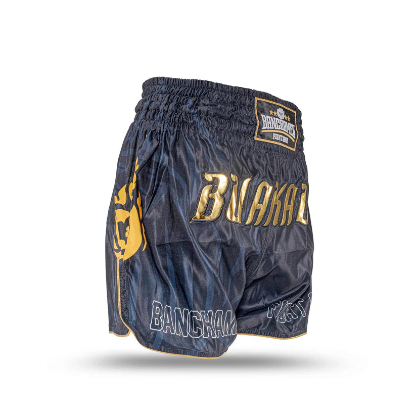 BUAKAW מכנסי איגרוף תאילנדי שחור