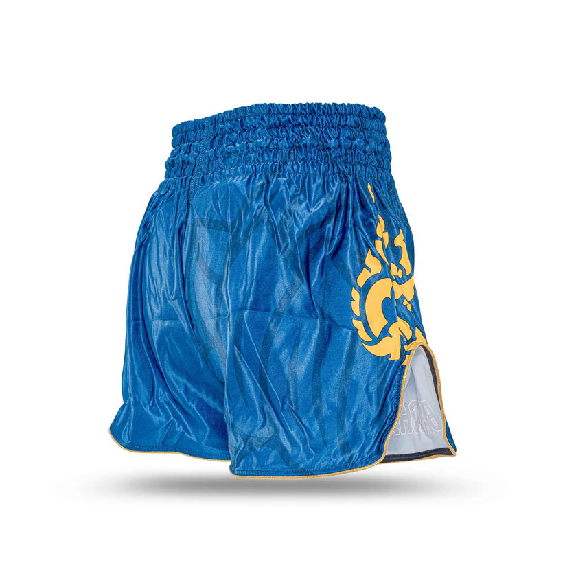 BUAKAW מכנסי איגרוף תאילנדי כחול