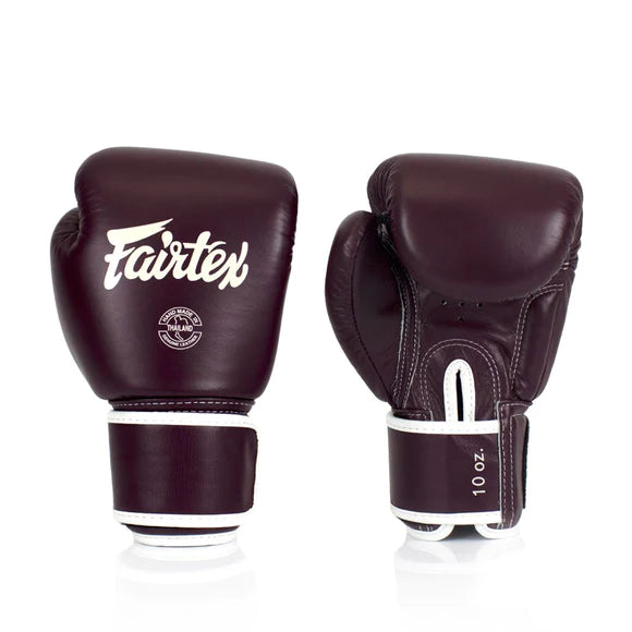 Fairtex כפפות איגרוף מקצועיות בורדו