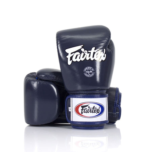 Fairtex BGV1 כפפות איגרוף מקצועיות כחול כהה