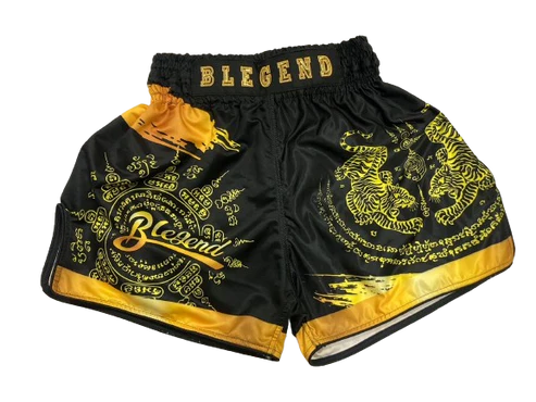 Belegend Gold Tiger מכנסי איגרוף תאילנדי