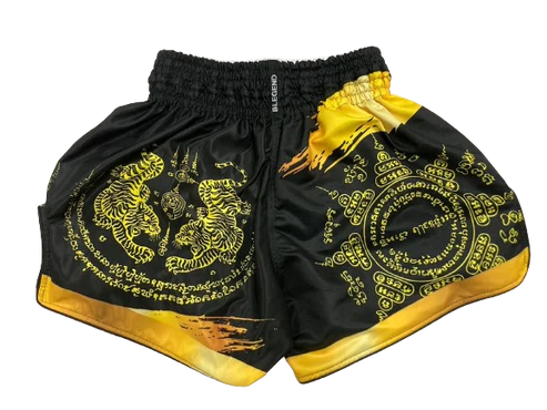 Belegend Gold Tiger מכנסי איגרוף תאילנדי