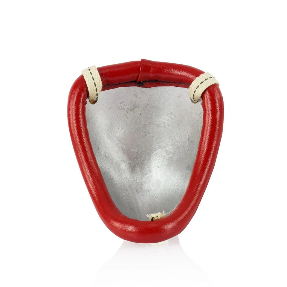 Fairtex מגן אשכים\מפשעה עשוי פלדה אדום