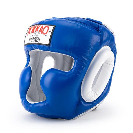 YOKKAO מגן ראש יוקאו עור אמיתי צבע כחול
