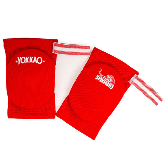 YOKKAO מגן מרפק אלסטי יוקאו צבע אדום