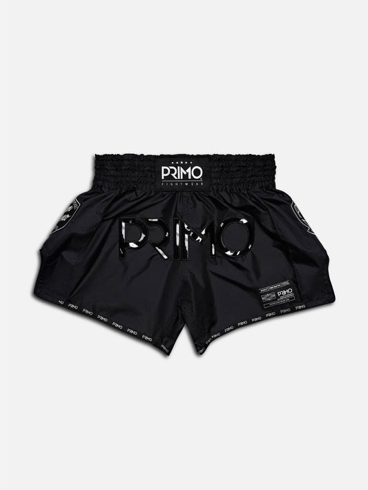 מכנסי איגרוף תאילנדי PRIMO דגם Super Nylon Black Panther II