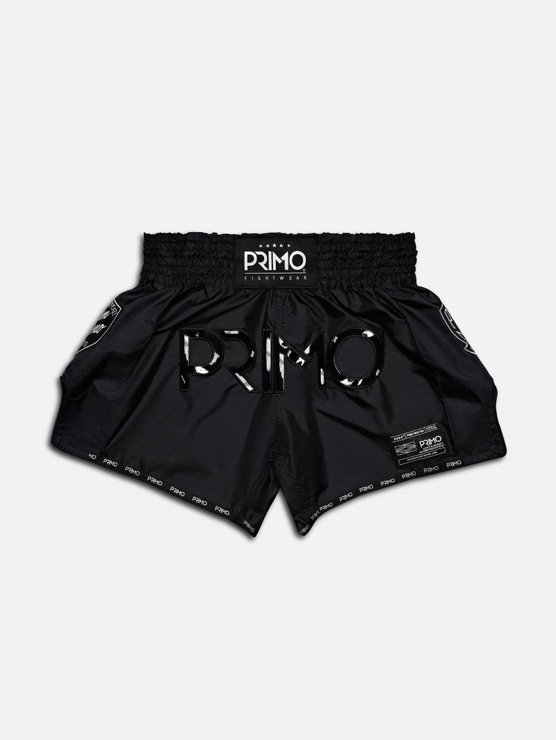 מכנסי איגרוף תאילנדי PRIMO דגם Super Nylon Black Panther II