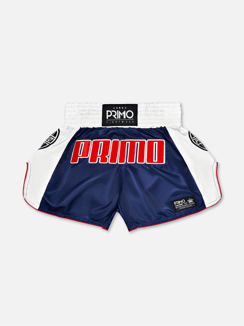 מכנסי איגרוף תאילנדי PRIMO דגם Trinity Series מבד מיקרופייבר