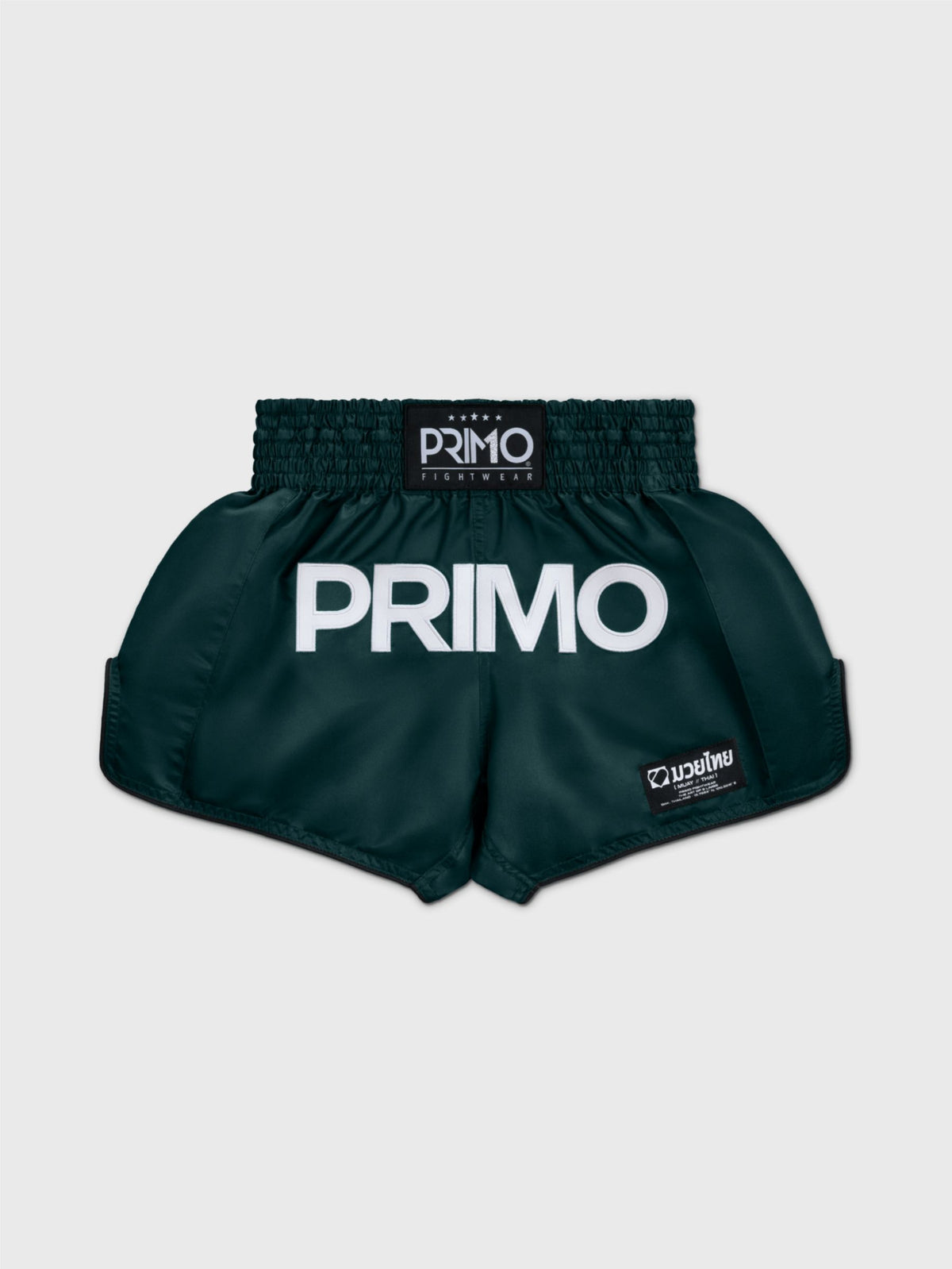 מכנסי איגרוף תאילנדי PRIMO דגם Mamba Series במגוון צבעים--ירוק