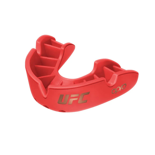 מגן שיניים  OPRO UFC אדום זהב
