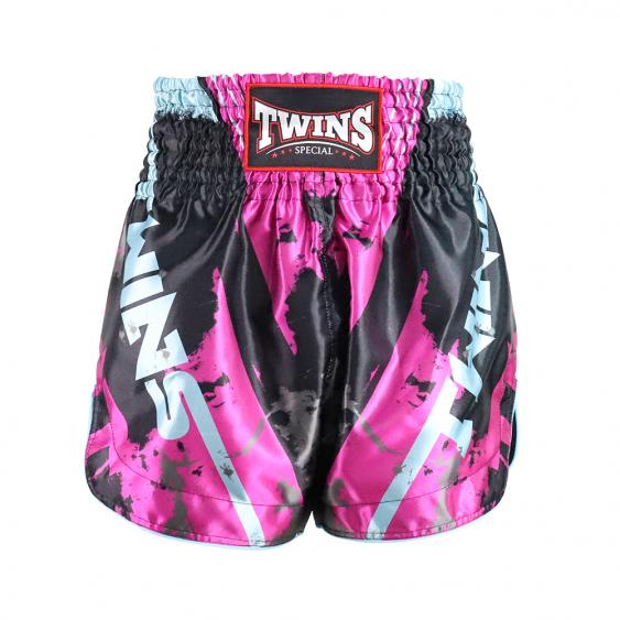 מכנסי איגרוף תאילנדי Twins Special Candy לאימוני מואי תאי וקיקבוקס