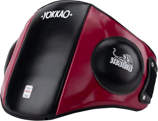 מגן בטן מקצועי לספיגת זעזועים באימוני בעיטות וברכיות MMA