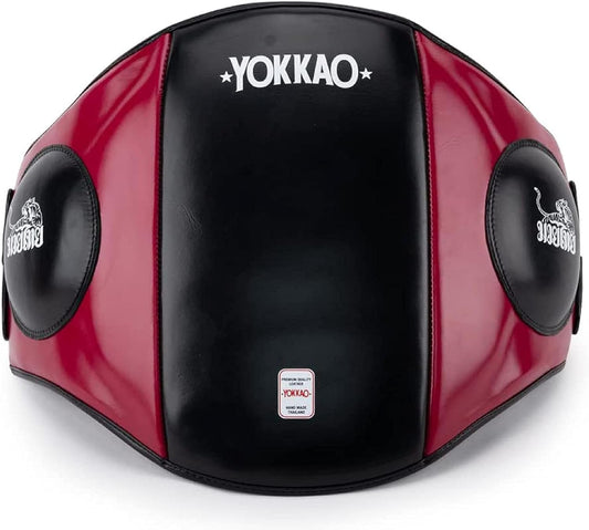 מגן בטן YOKKAO מעור פרימיום למאמני אגרוף תאילנדי וקיקבוקסינג