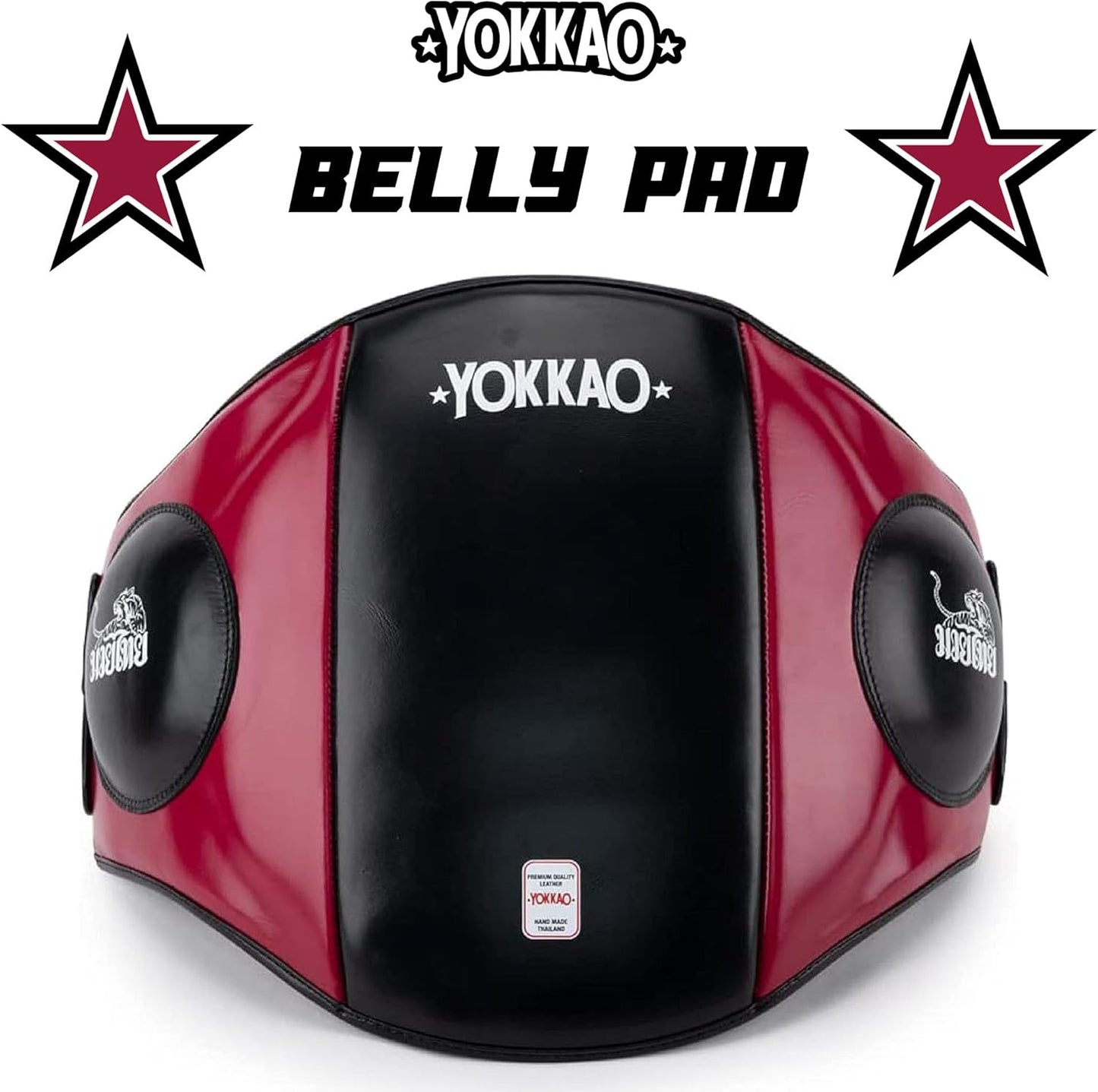 ציוד אימון YOKKAO Belly Pad מעור פרה אמיתי עבודת יד מתאילנד