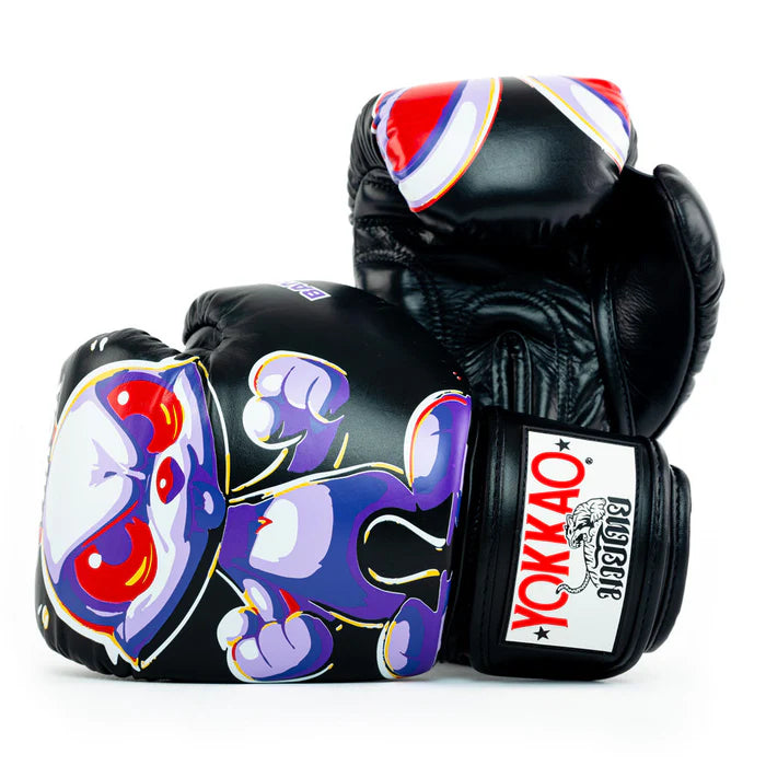 כפפות איגרוף מקצועיות YOKKAO Angry Rabbit מעור אמיתי.