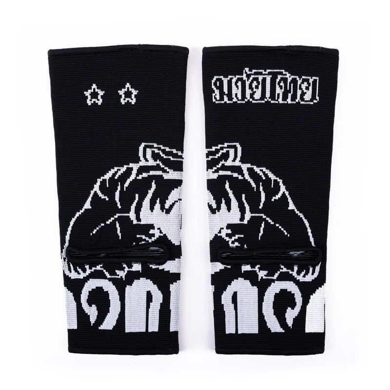 מגיני קרסול מקצועיים לאיגרוף תאילנדי YOKKAO Original ליציבות ומניעת החלקה בזירה