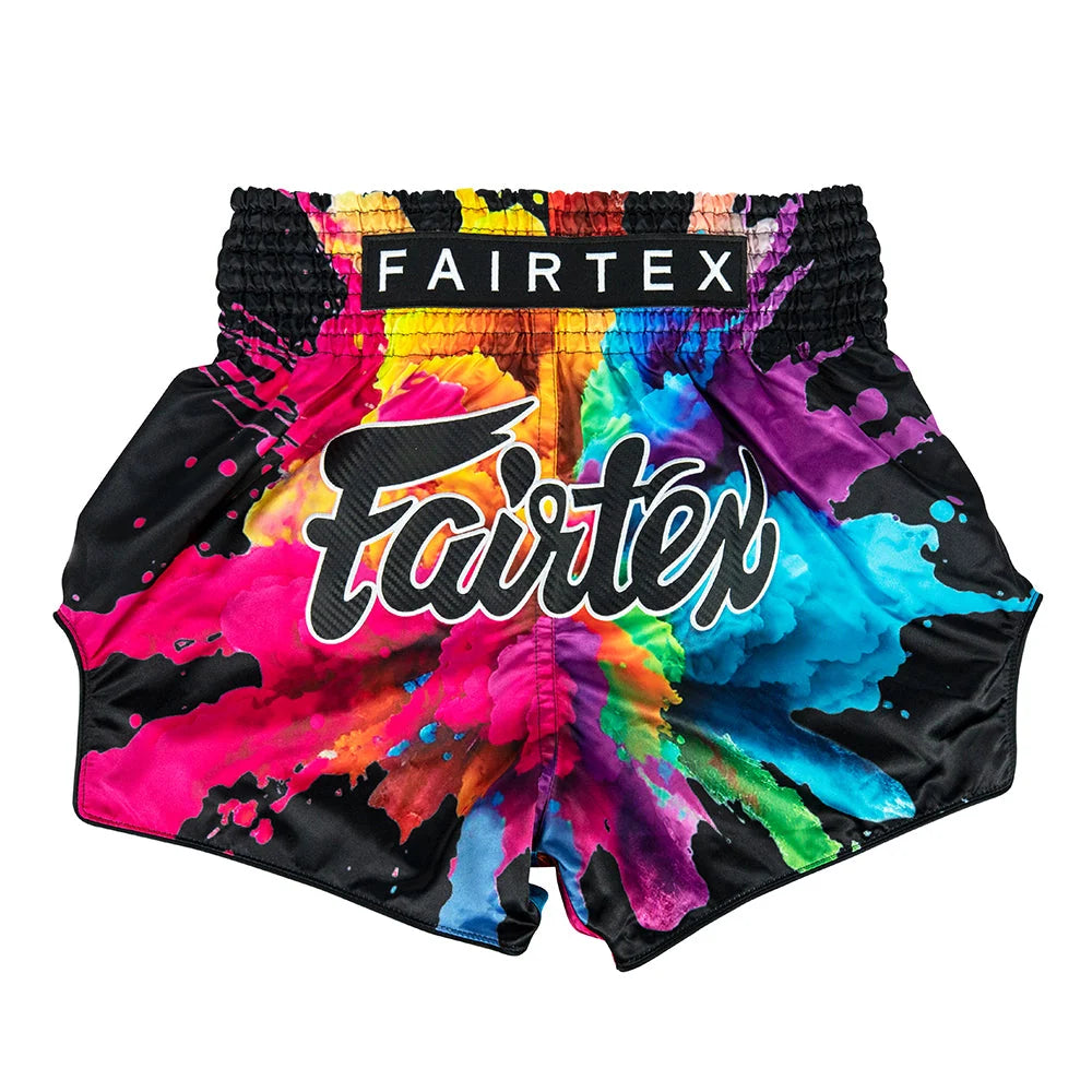 מכנסי איגרוף תאיילנדי פיירטקס דגם Fairtex Black Funky Soul BS1940