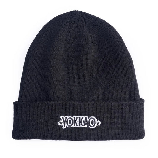 כובע צמר אופנתי ליומיום ולאימונים Yokkao Beanie--שחור