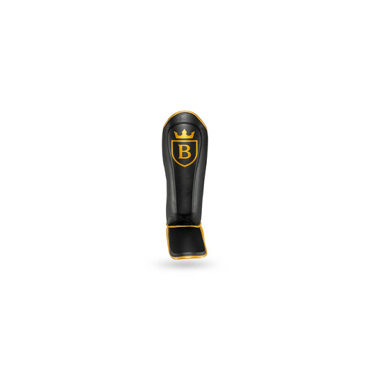 מגיני עצם לילדים מותג בלג'נד דגם Blegend Kids Shin Guards ציוד מיגון מקצועי לחוגים במכון--שחור
