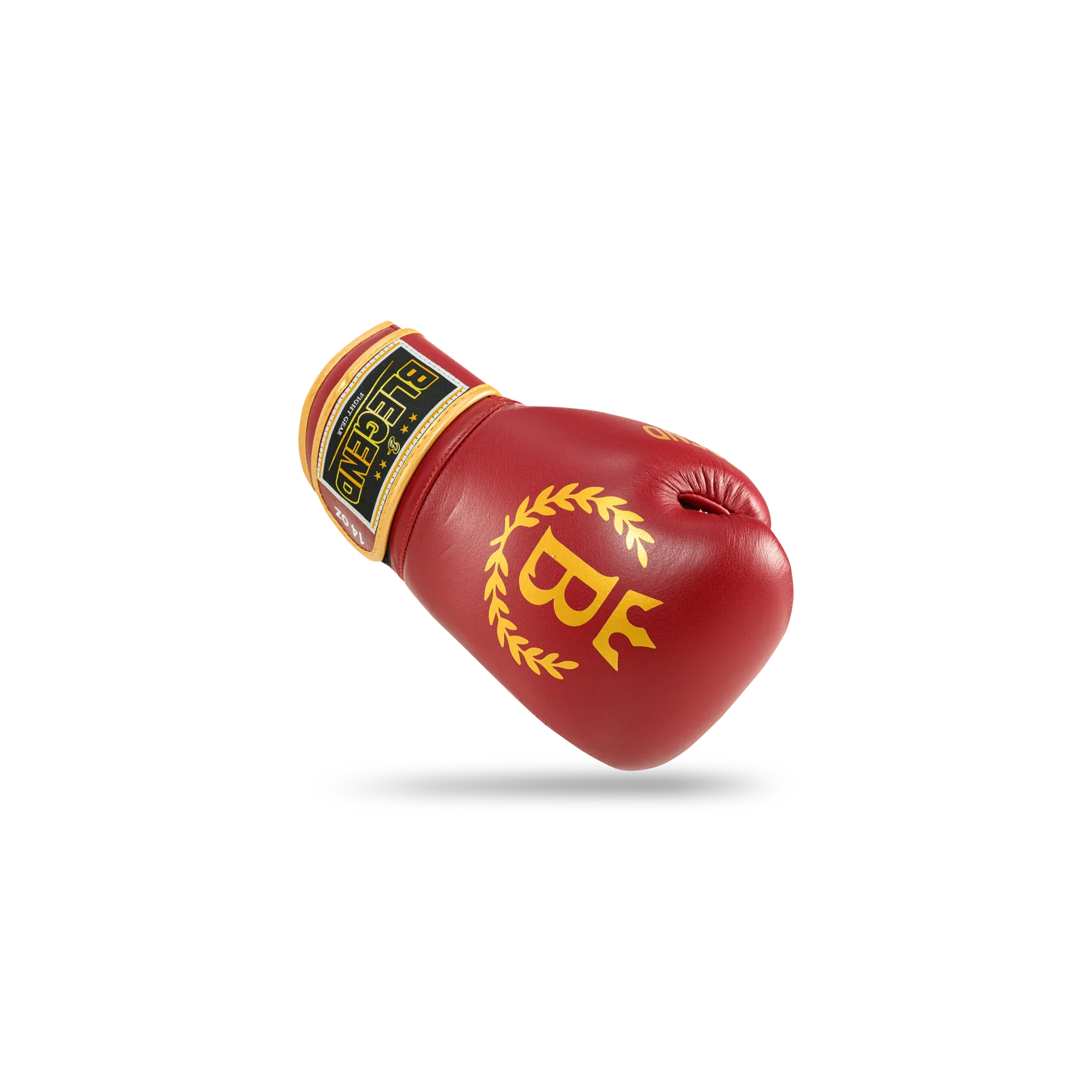 כפפות מואי תאי איכותיות Blegend BGR 10oz 12oz להגנה ונוחות באימוני שק--בורדו