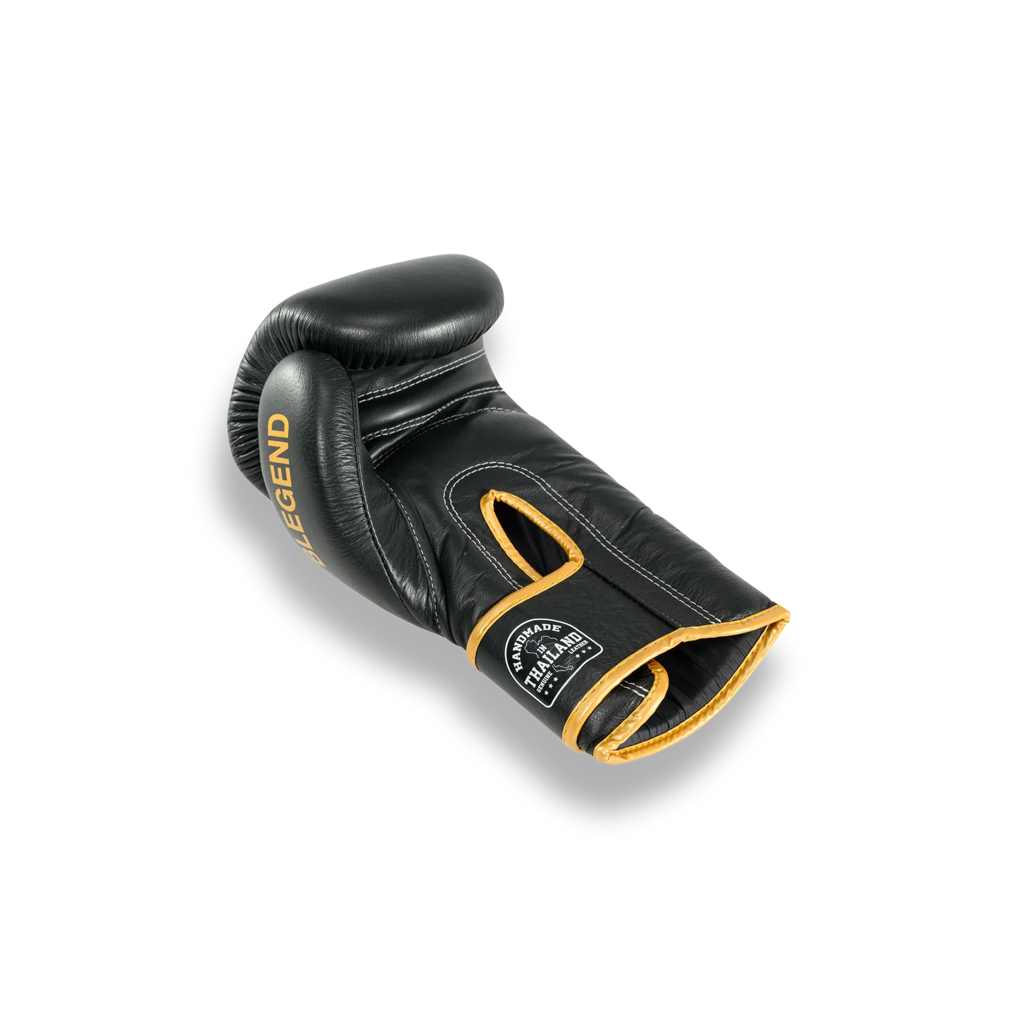 כפפות איגרוף מעור אמיתי Blegend BGR 16oz עם מבנה אנטומי והתאמה לגברים ולנשים--שחור