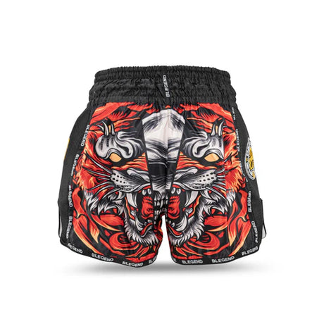 Belegend Bado Red מכנסי איגרוף תאילנדי