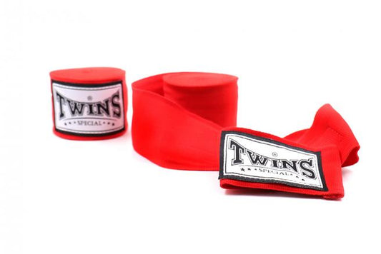 חותלות לאיגרוף לשיפור הגנה על היד בזמן אימון--אדום