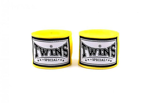 חותלות לאיגרוף למתאמנים המשתמשים בכפפות איגרוף תאילנדי--צהוב