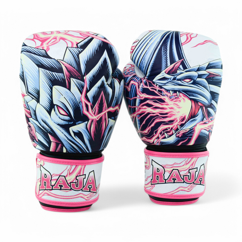 כפפות איגרוף מקצועיות Raja – דגם Fancy Dragon