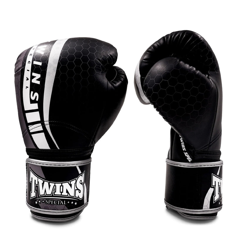 ציוד לחימה ואימון מקצועי כפפות איגרוף Twins Special BGVL15 עור פרה עם ריפוד מאוזן ותמיכה בשורש כף היד ללוחמים