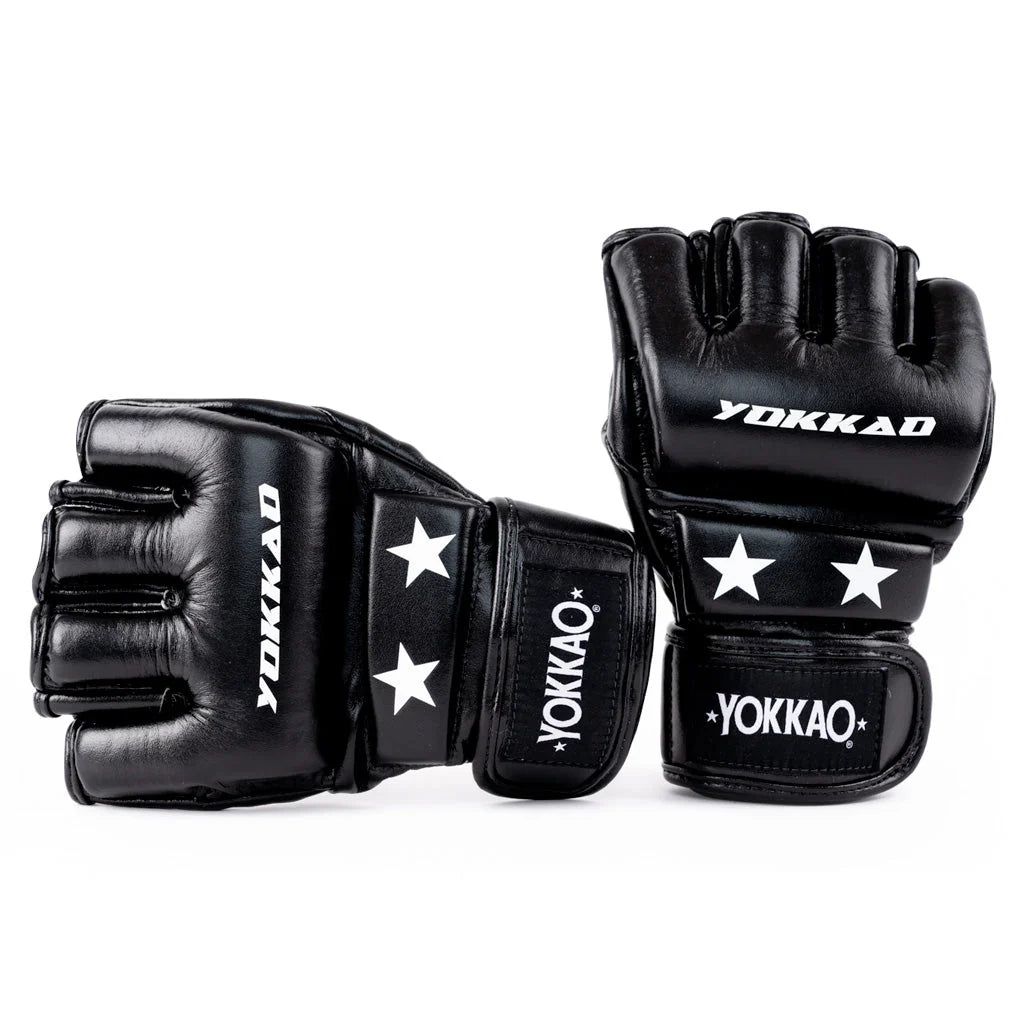 ציוד MMA לתחרויות וספארינג כפפות Yokkao Ground Pro בעבודת יד מקורית מתאילנד