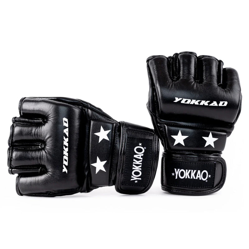 ציוד MMA לתחרויות וספארינג כפפות Yokkao Ground Pro בעבודת יד מקורית מתאילנד