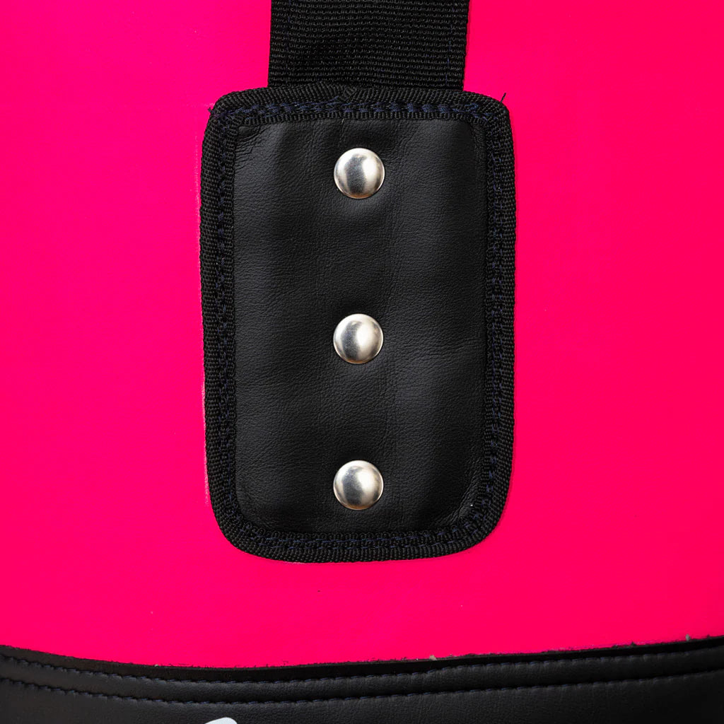שק אגרוף ריק למילוי עצמי של בדים וטקסטיל Yokkao Heavy Bag Empty--ורוד פוקסיה