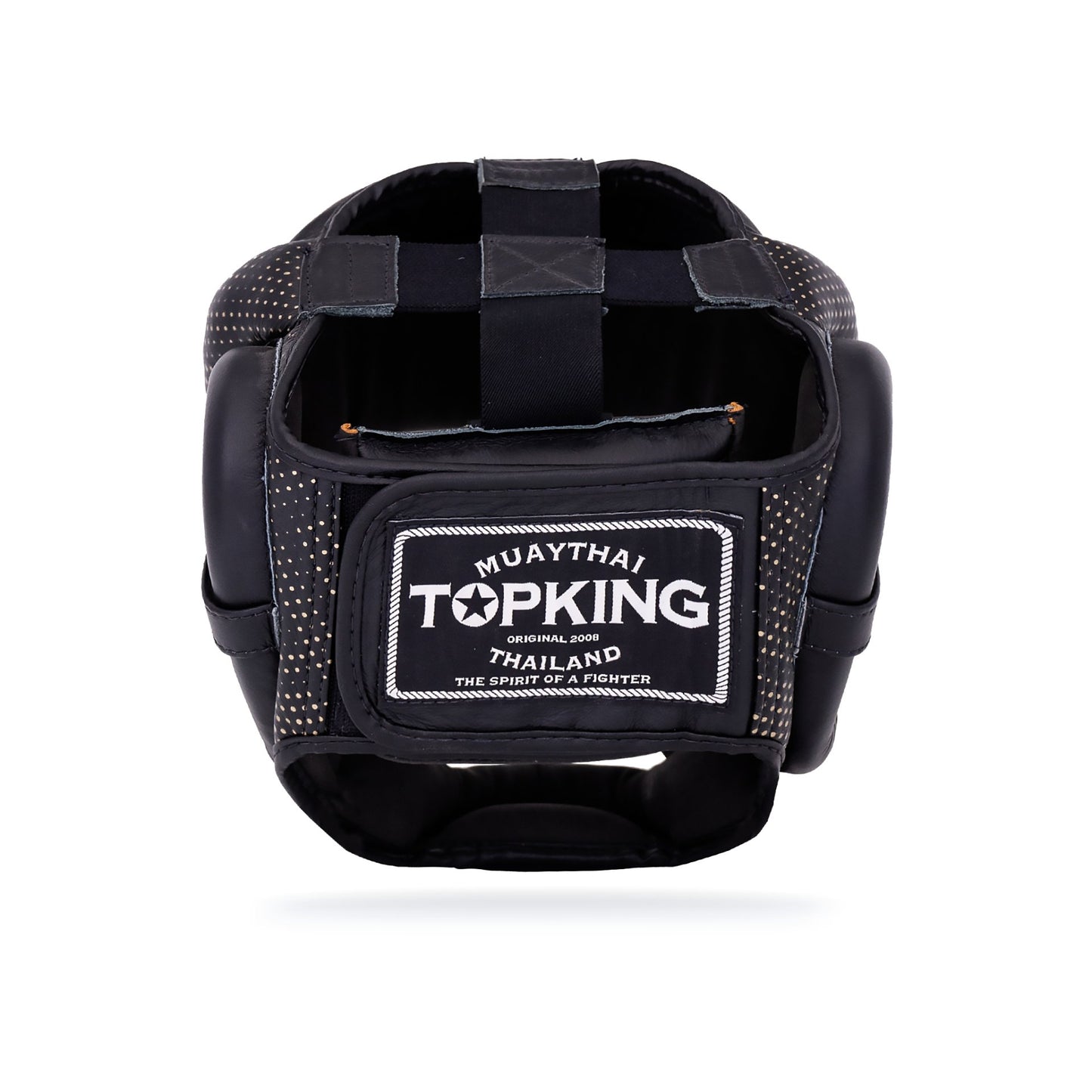 TopKing  מגן ראש טופ קינג שחור זהב