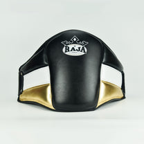 מגן בטן מקצועי למאמנים רג'ה Raja Boxing Premium Belly Protector שחור זהב