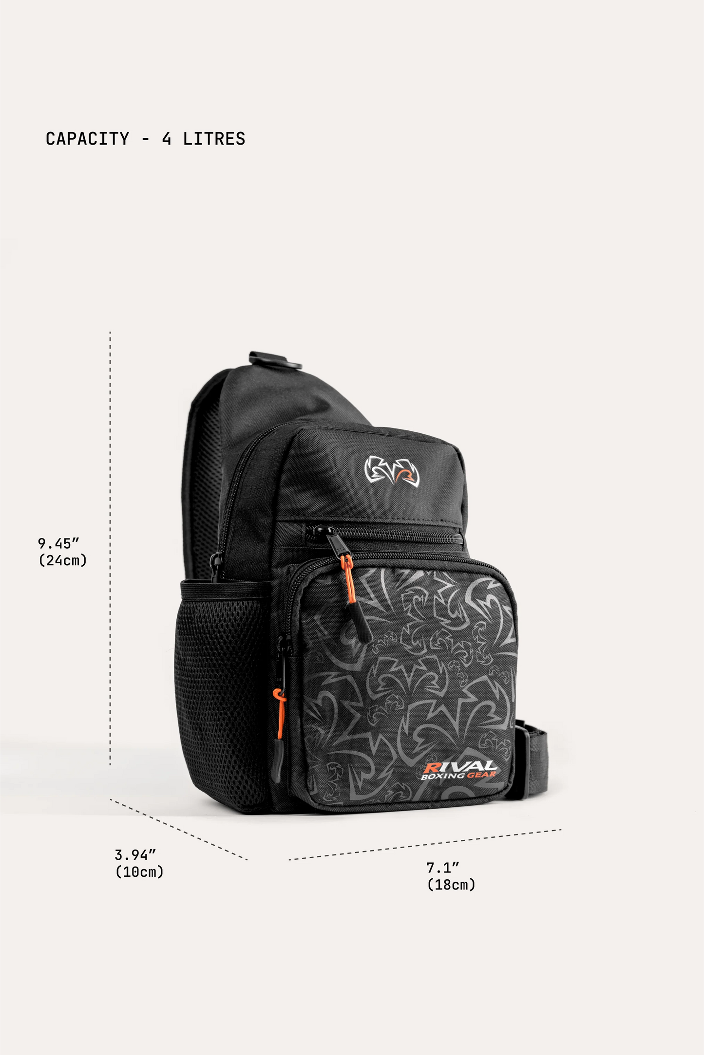 תיק צד קטן לאימונים רייבל Rival Crossbody Bag מעוצב מבד פוליאסטר עמיד