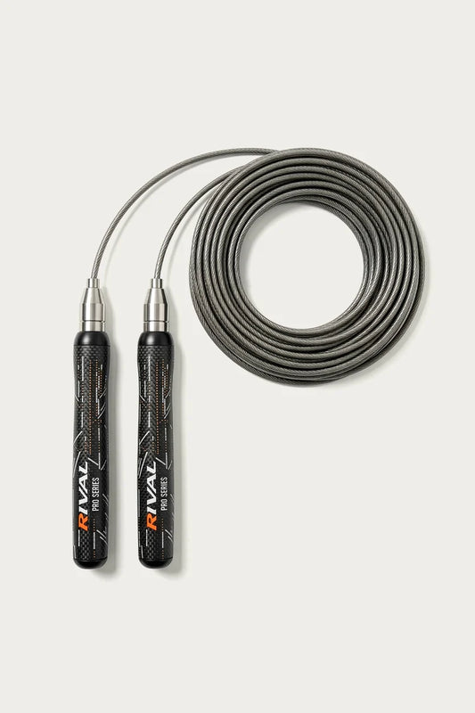 ערכת חבל קפיצה לאיגרוף Rival Platinum Speed Rope כוללת 3 כבלי פלדה בציפוי PVC ונרתיק נשיאה