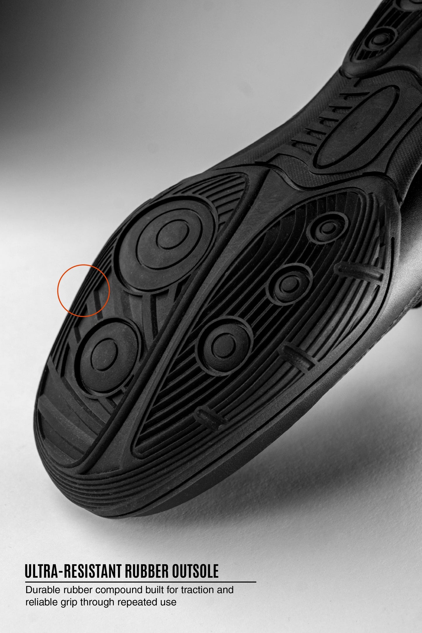 סוליית גומי מיוצבת של נעלי איגרוף Rival RSX Prospect 2026 לעבודת רגליים וסיבובים בזירה