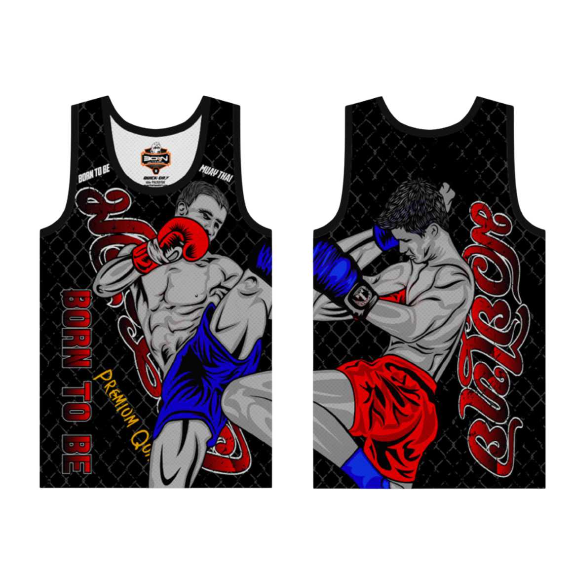 גופיית דרייפיט לאגרוף תאילדי SMVT-6004