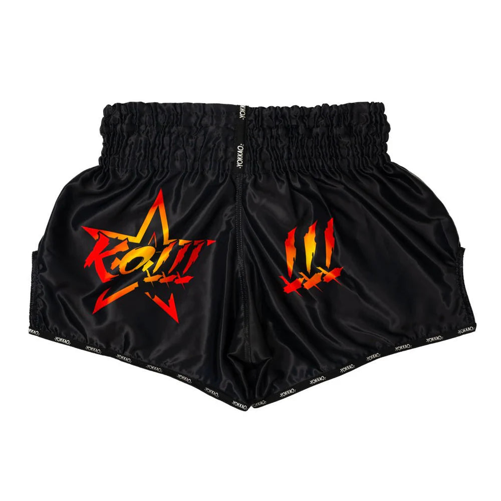 YOKKAO K.O מכנסי איגרוף תאילנדי יוקאו נוקאווט