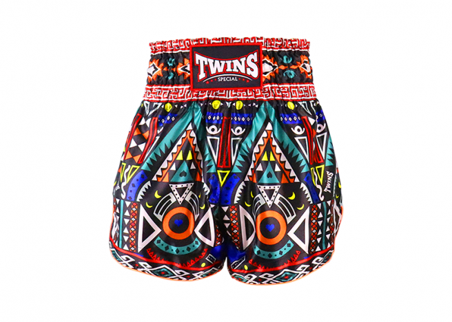 מכנסי איגרוף תאילנדי Twins Special AZTECS