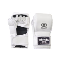 כפפות MMA TopKing combat צבע לבן