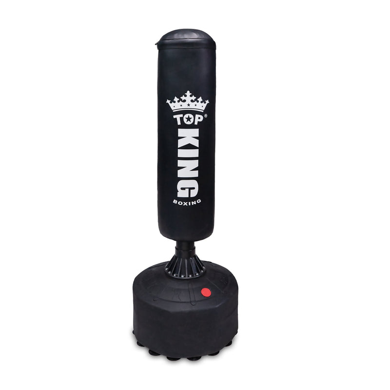 שק איגרוף עומד מותג טופ קינג דגם Top King Stand Bag ציוד מקצועי לאימונים ללא קדיחה