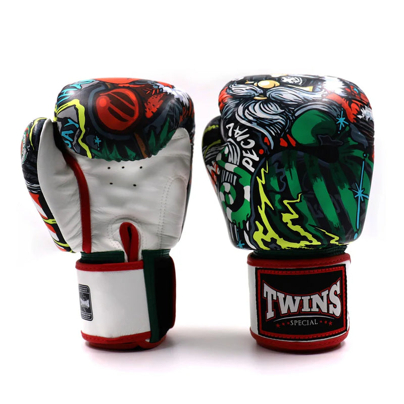 כפפות איגרוף תאילנדי Twins Special FBGVL3-64 Saint Knuckle מעור אמיתי לאימון מקצועי
