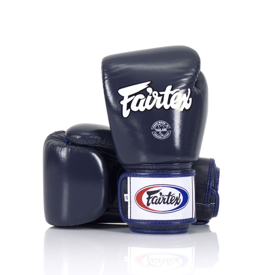 Fairtex BGV1 כפפות איגרוף מקצועיות כחול כהה