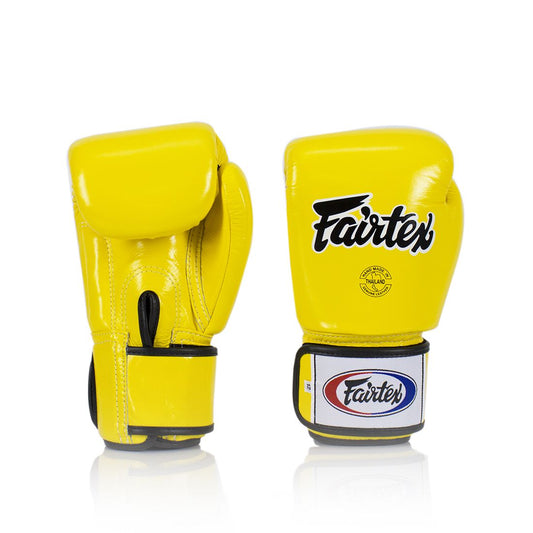 Fairtex BGV1 כפפות איגרוף פיירטקס צהוב