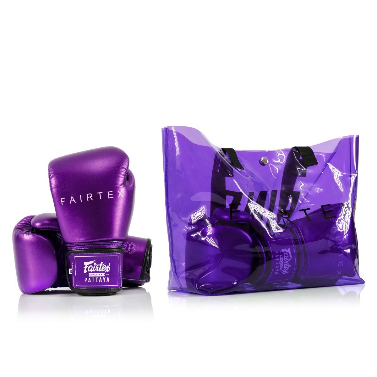 FAIRTEX BGV22 כפפות איגרוף פיירטקס סגול מטאלי