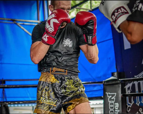 Belegend Gold Tiger מכנסי איגרוף תאילנדי