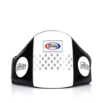 Fairtex BPV1 חגורת בטן עשוייה עור פיירטקס שחור\לבן