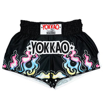 YOKKAO Flames מכנסי איגרוף תאילנדי שחור